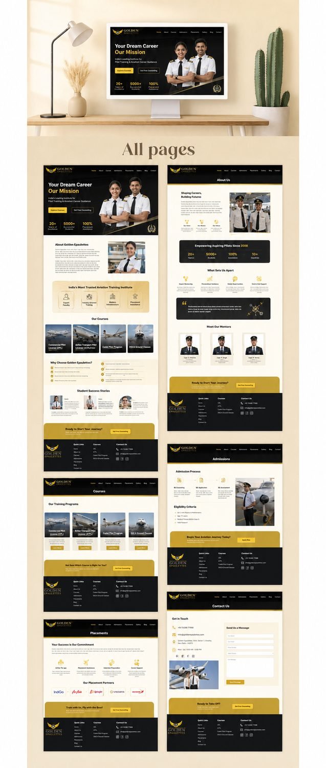 Website & UI — 2